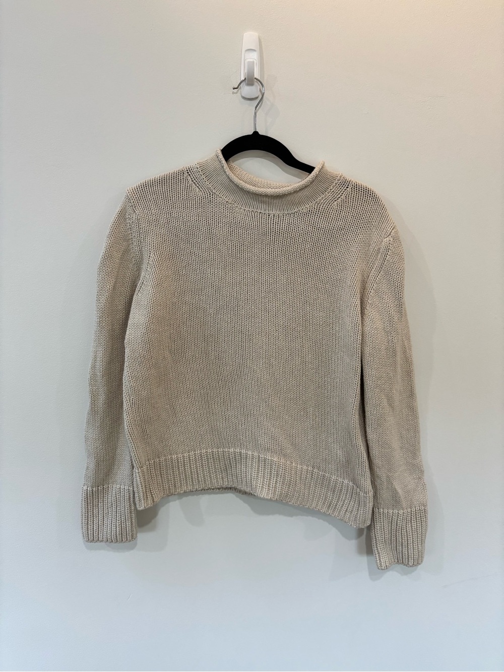 Quince 100% Organic Cotton Roll Neck Sweater
